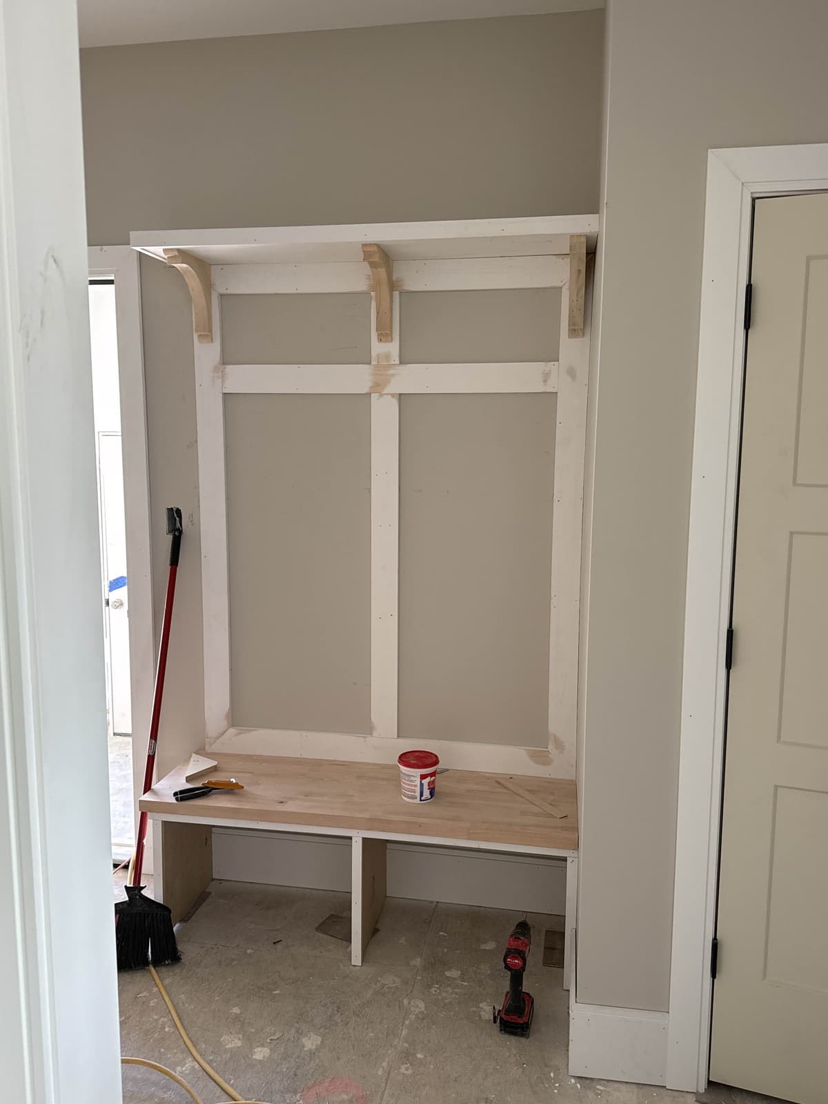 Board & batten entry